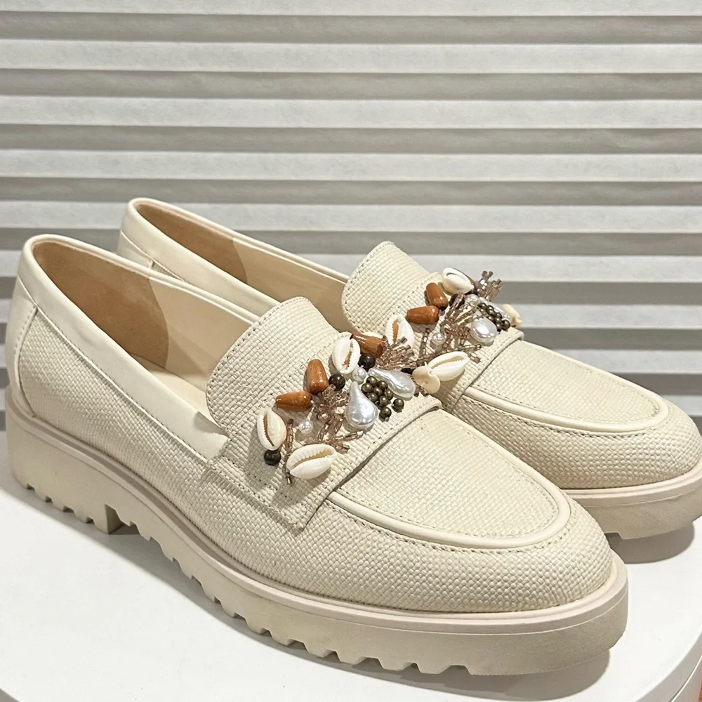 🌸FRANCO SARTO🌸 Carolynn Shell Bit Loafer Size: 7.5